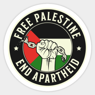 Free Palestine Sticker